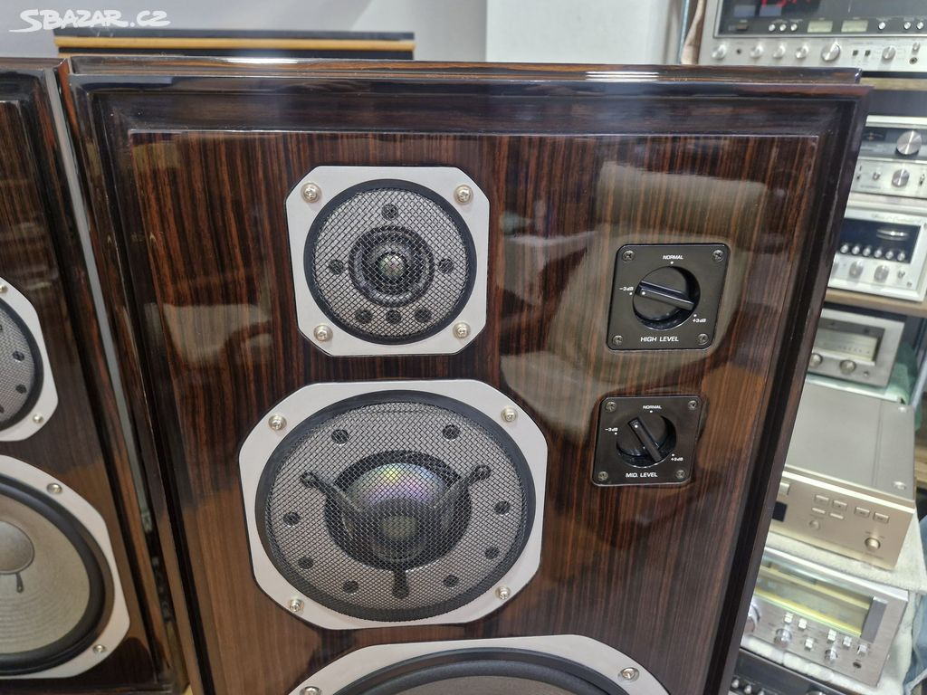 reproduktory Yamaha NS-1000- eben makasar- šelak - 6