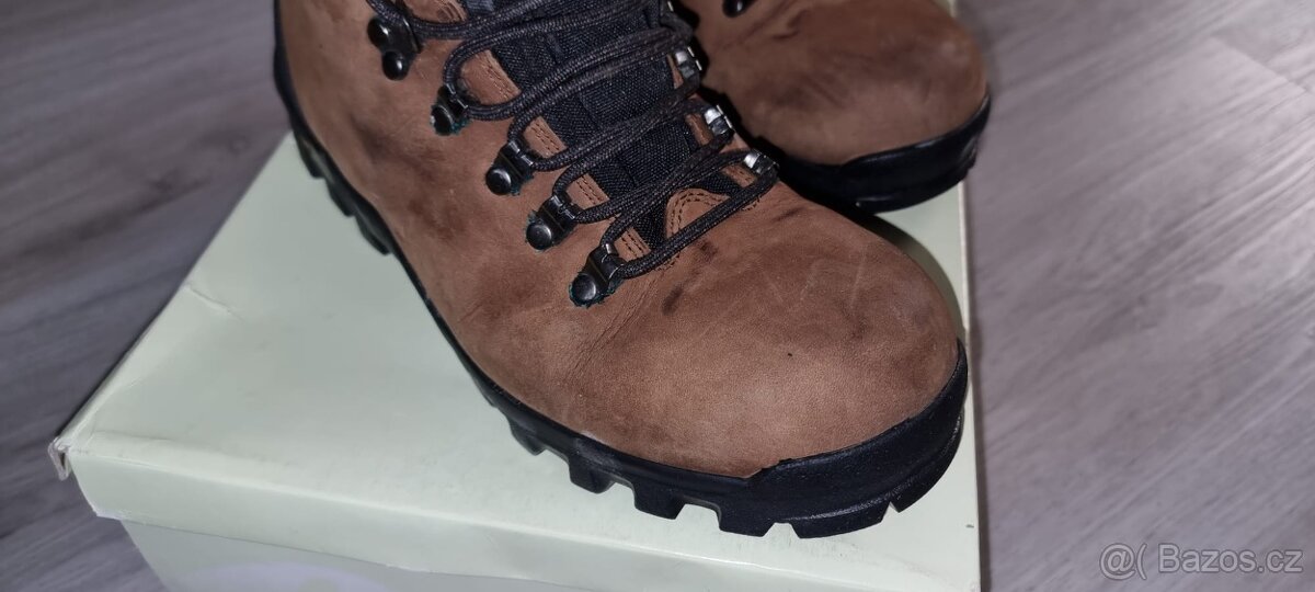 Hnědé zimní Thermo boty Weinbrenner, podrážka Vibram, 43 - 6