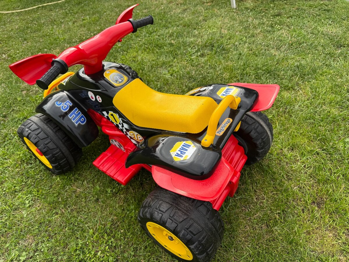 Peg Pérego dětská čtyřkolka elektrická - 6