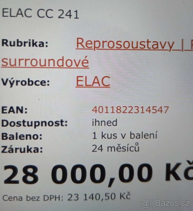 Domácí kino ELAC - 6