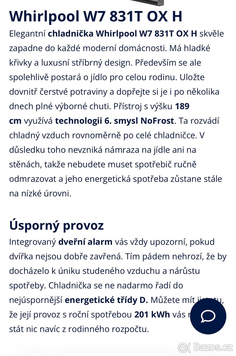 Lednice Whirlpool - 6