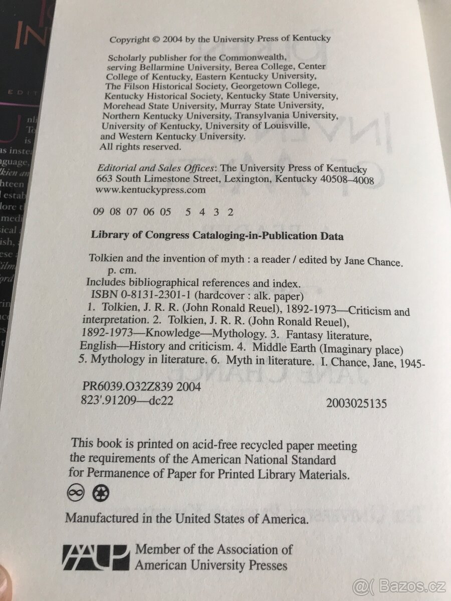 Tolkien and the invention of myth - 6