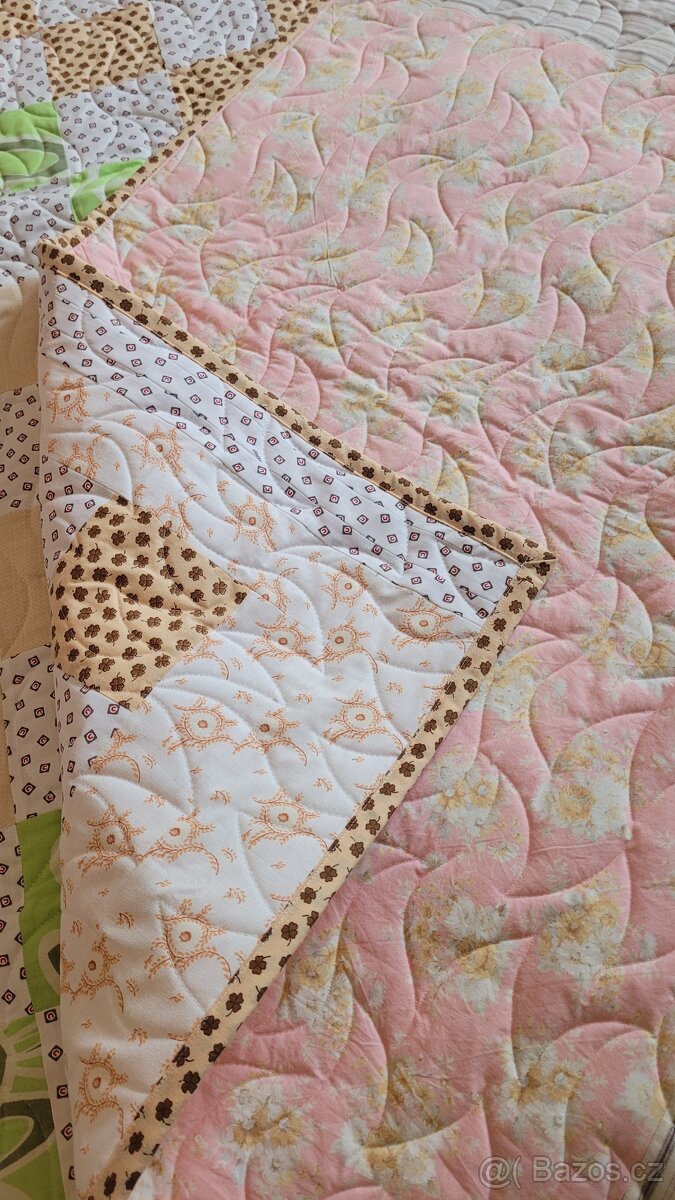 Prodám patchworkovou deku - 6