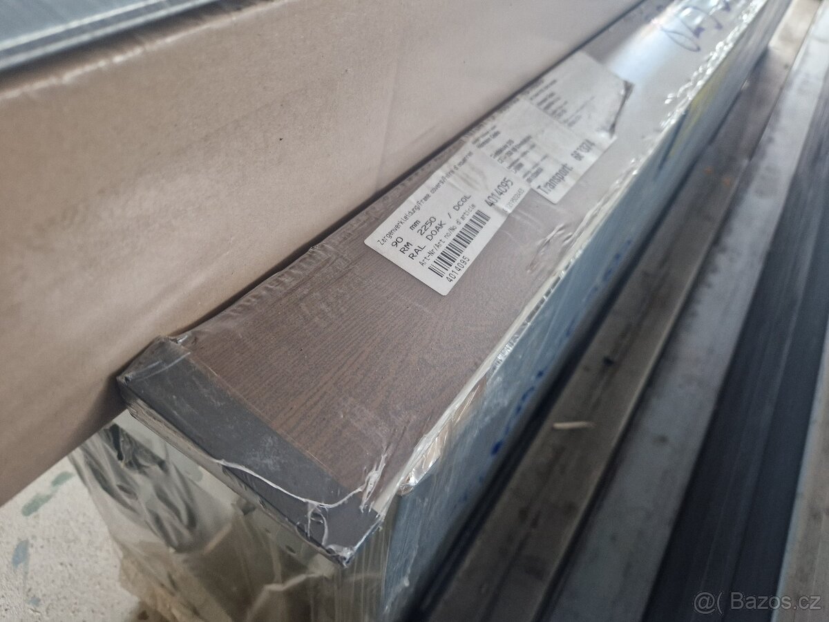 Sekční garážová vrata Hormann 237 x 225 imitace dřeva - 6