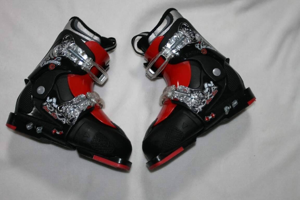 detské lyže Dynamic 90 cm , lyžiarky Roxa Chameleon - 6