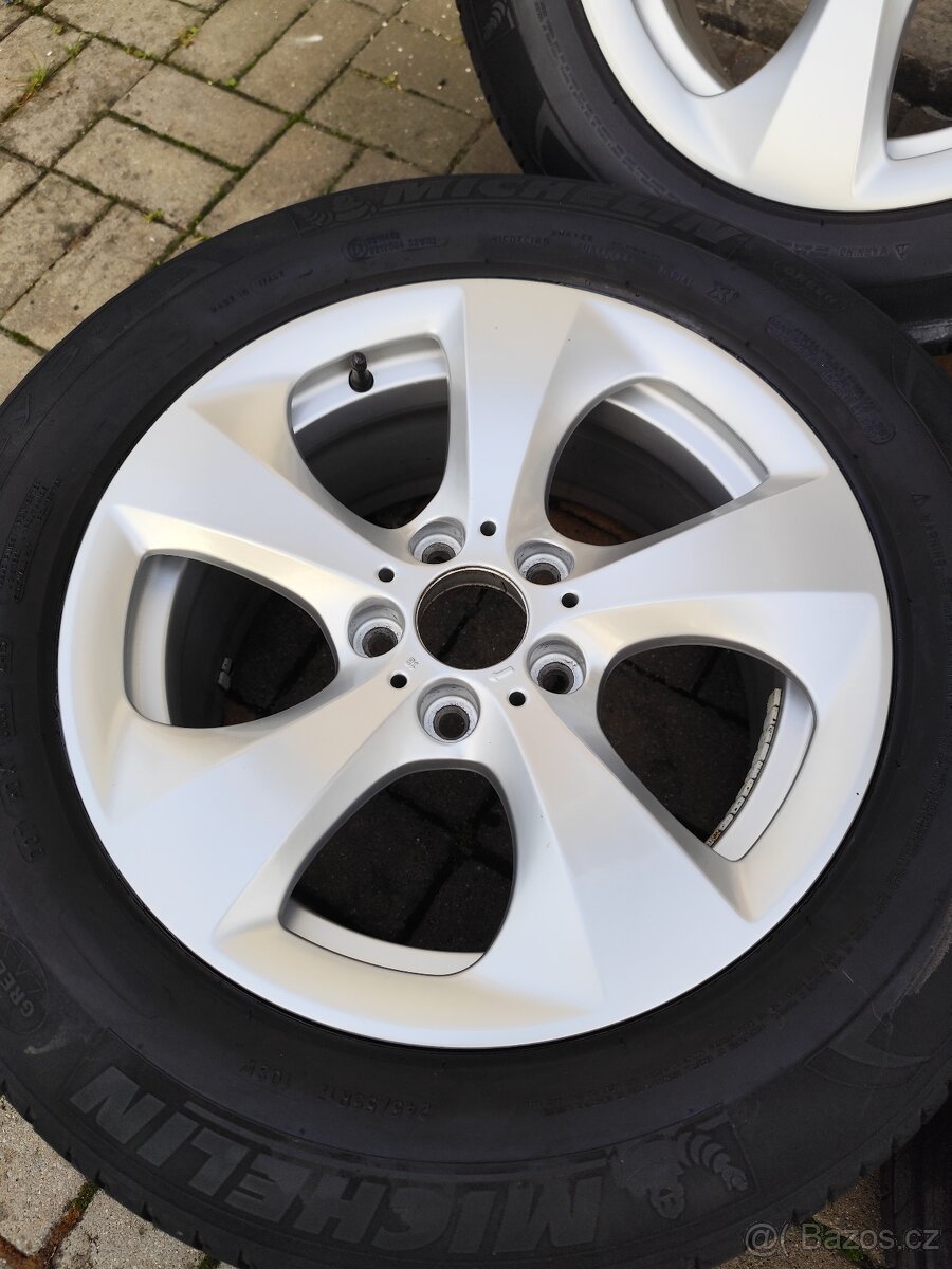 ALU 5x120 r17 BMW/T5 + PNEU - PĚKNÁ SADA - 6