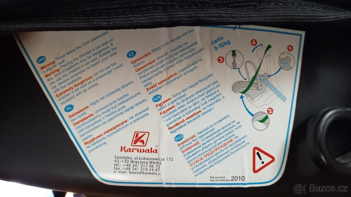 Dětská autosedačka Karwala - 6