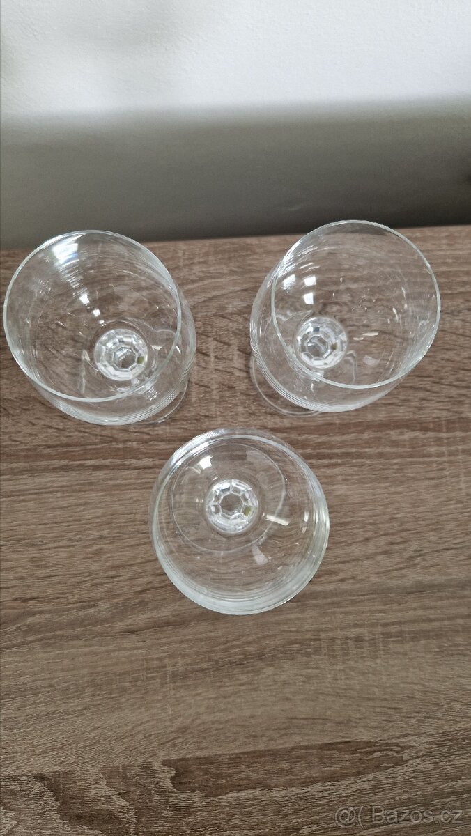 Retro skleničky Claudia 3 ks - 6