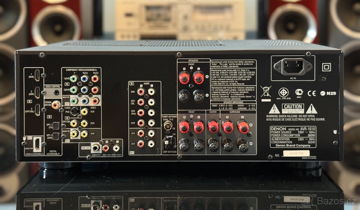 Denon AVR-1610 AV Receiver - 6
