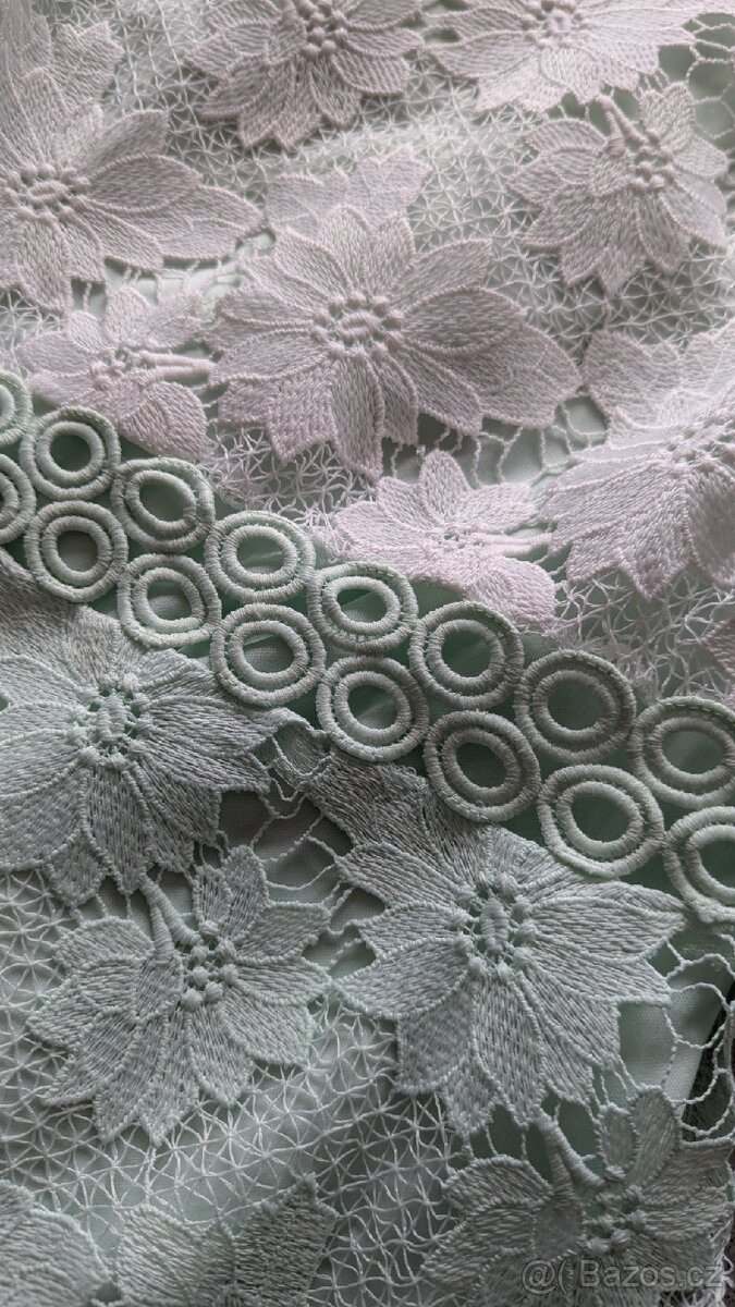 Dámské krajkové pouzdrové šaty Orsay - 6