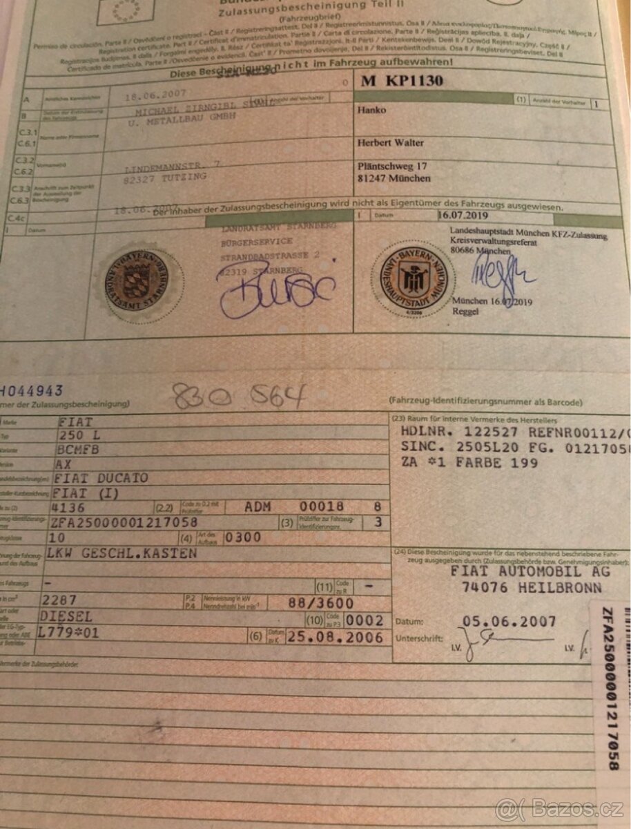 FIAT DUCATO 2.3 JTD MULTIJET 209000 km - 6