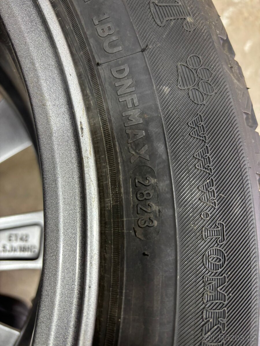 Kola 5x114,3 R18 - zánovní + zimní PNEU - 6