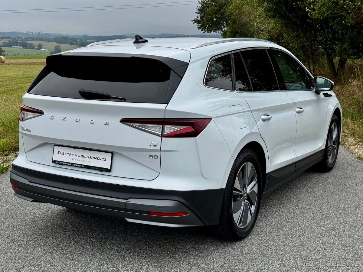 Škoda Enyaq, 82kWh, SOH 89%,KEYLESS, Výhřev,s DPH 569 000,- - 6