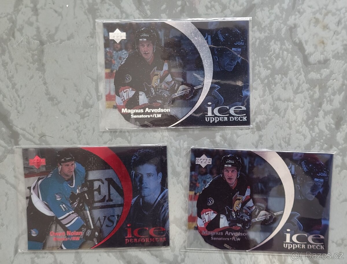 Hokejové kartičky, mix NHL kartiček - 6