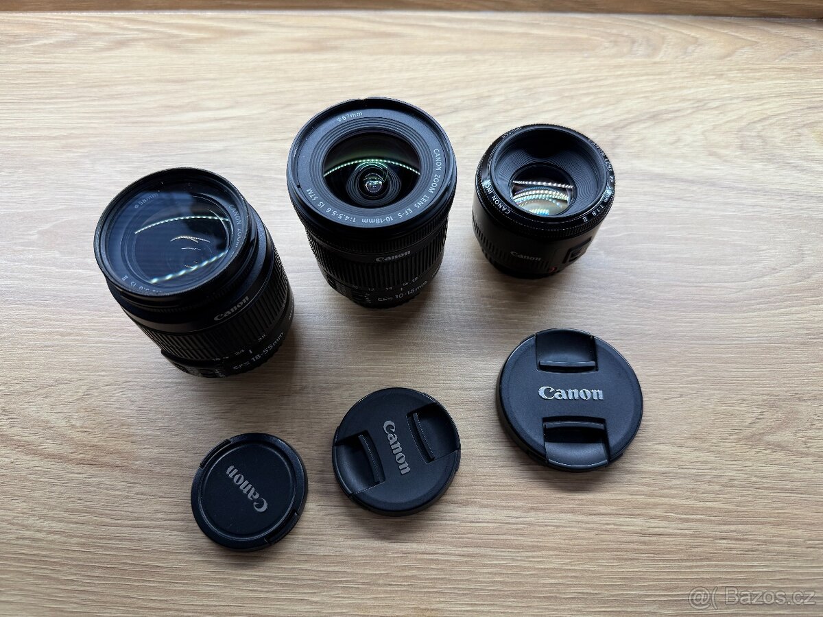 Canon EOS 70D + objektivy, stativ a veškeré příslušenství - 6