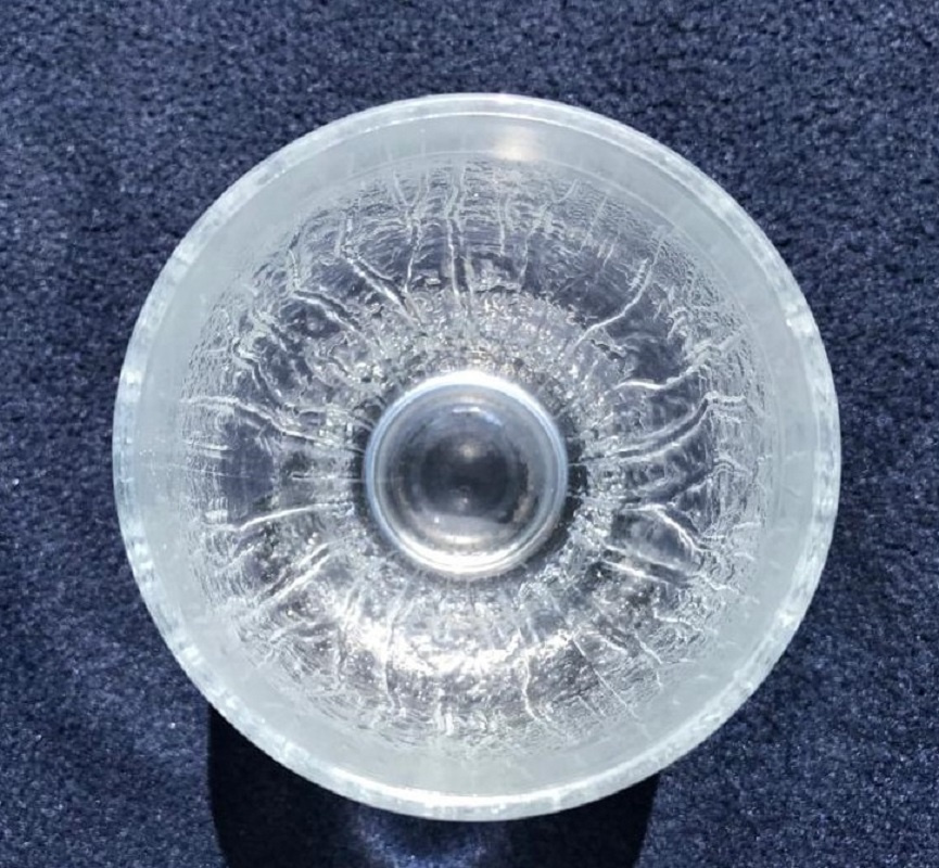 6x Pohár Sklenice na zmrzlinu kompot RETRO - 6