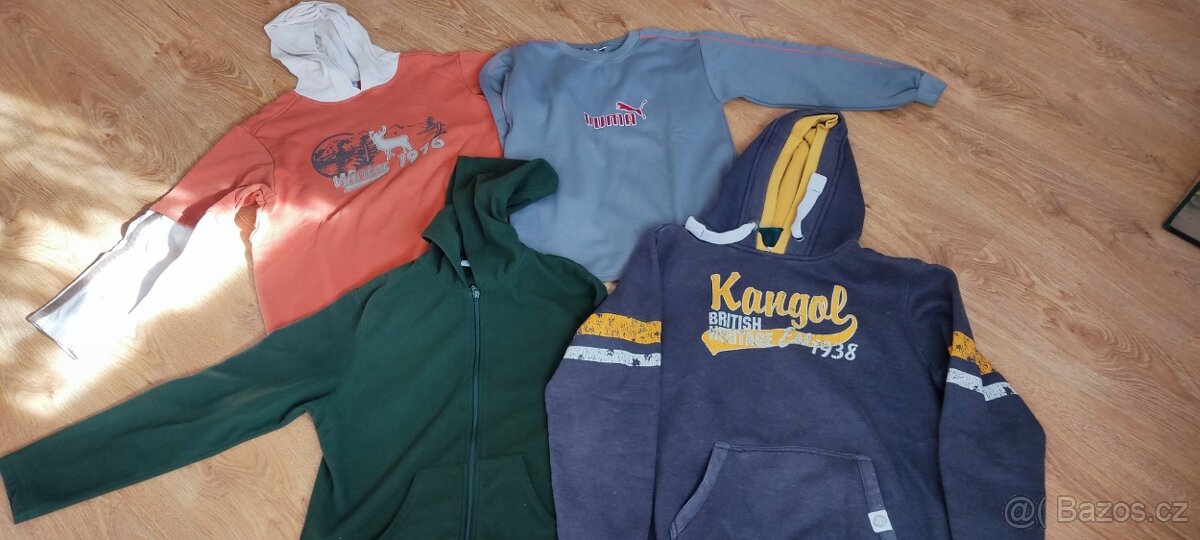 Chlapecké mikiny vel 146,158,170, vel.M - 6