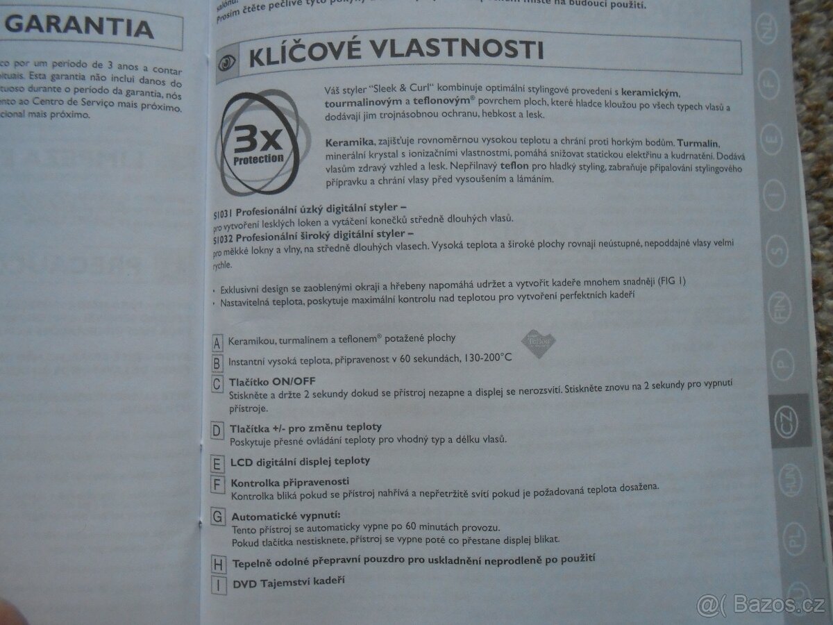 Keramická žehlička na vlasy Rowenta Sleek&Curl - 6