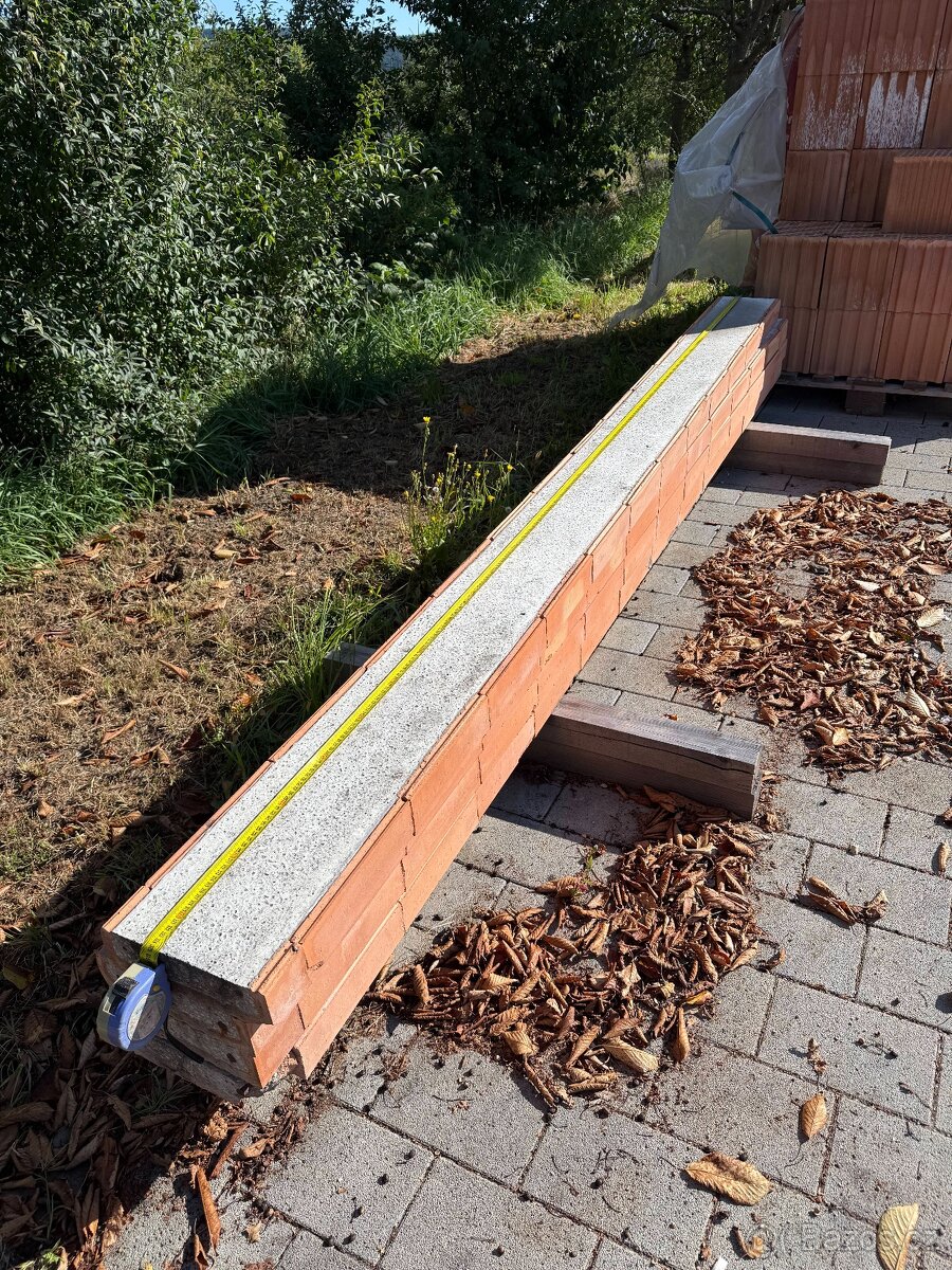 Porotherm 14 / 24 / 30 / 38 Profi + překlady – nové, dohoda - 6