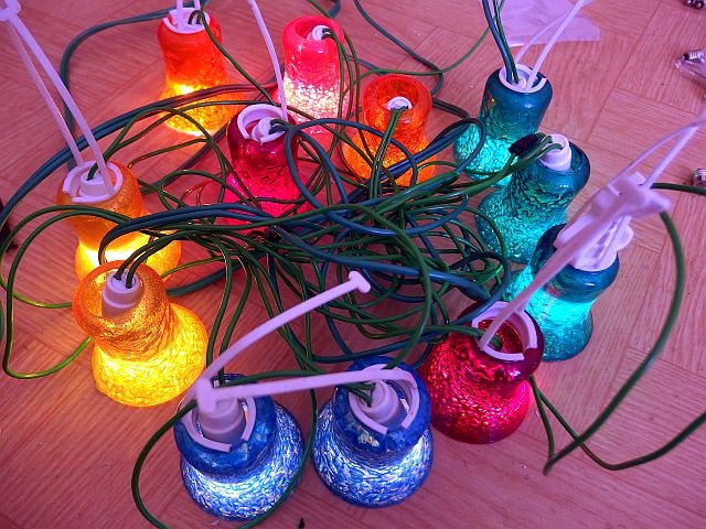 Vianočné retro svetlá Zlatokov - Calla (Zvončeky) - 6