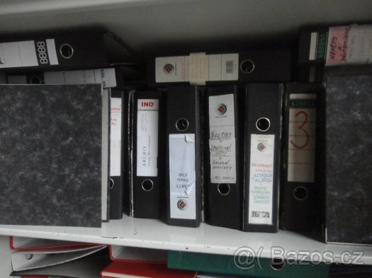 Šanony na spisy použité, větší množství po 20 ti kč - 6