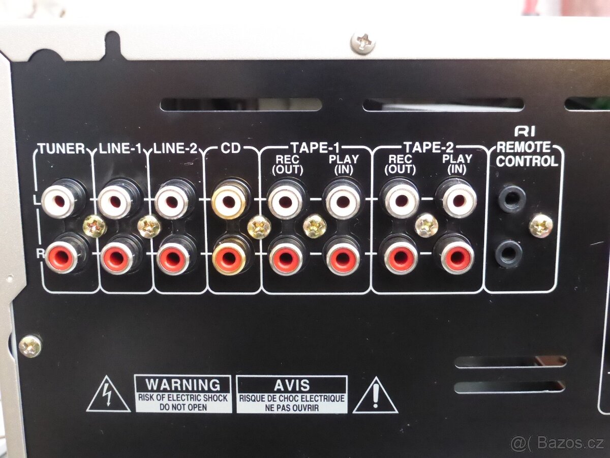 ONKYO A-9511 špičkový HiFi zesilovač, výkon 2x120W - 6