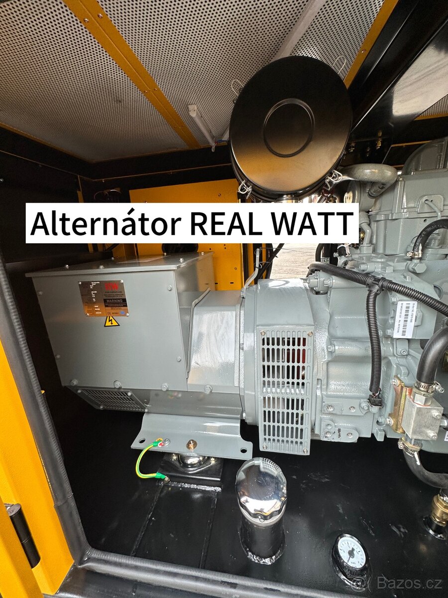 Naftová elektrocentrála PCA POWER PDE-80 kVA s ATS. - 6