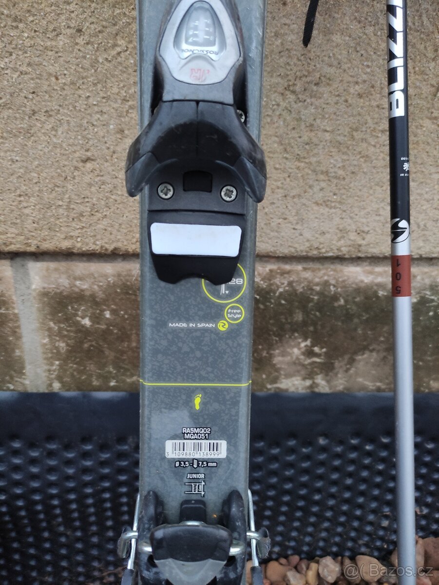 Dětské lyže Rossignol + hůlky - 6