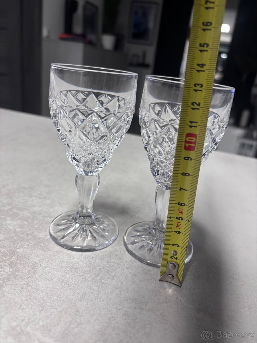 Masivní broušené sklenice - 6