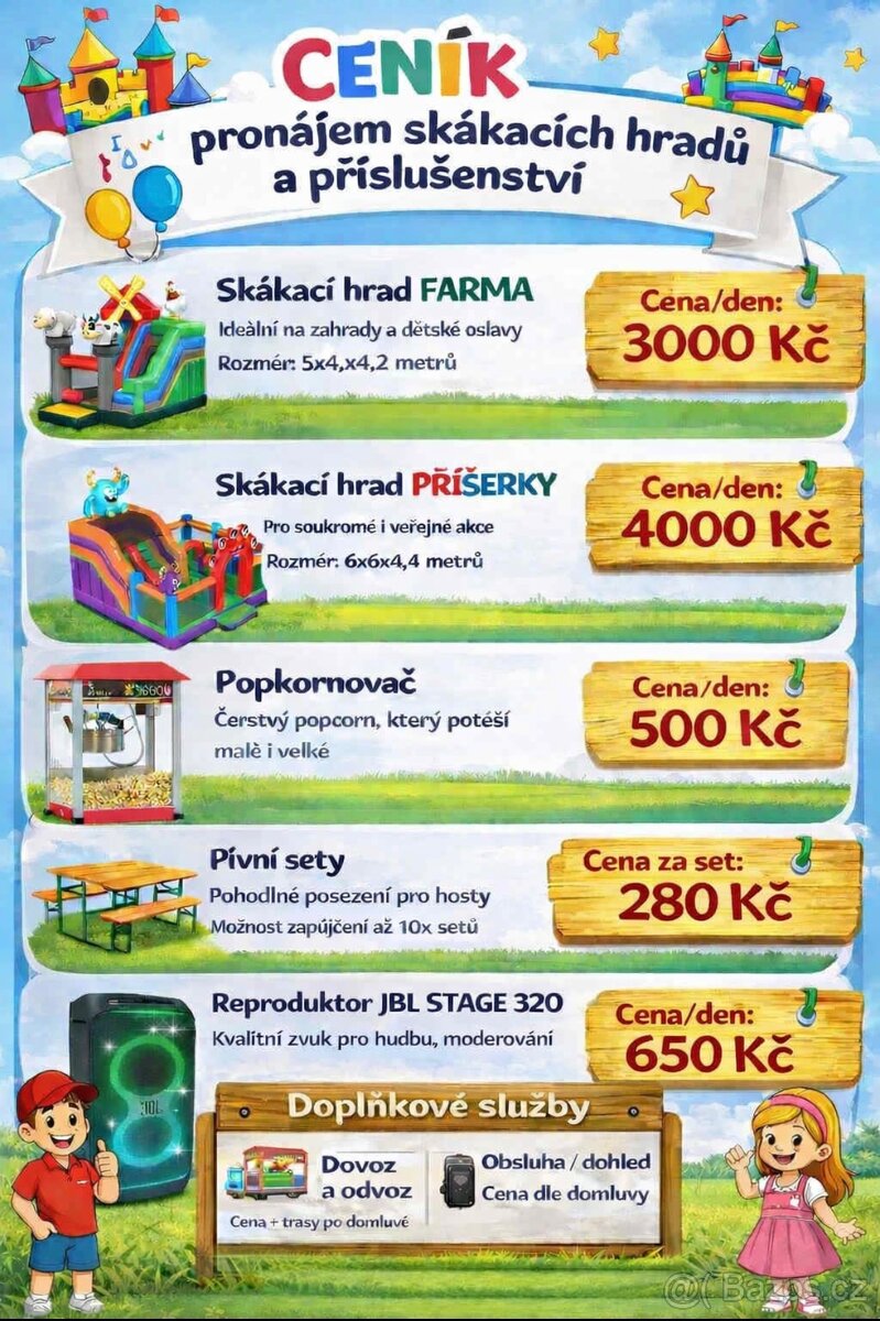 Skákací hrad Cukrovinky - 6