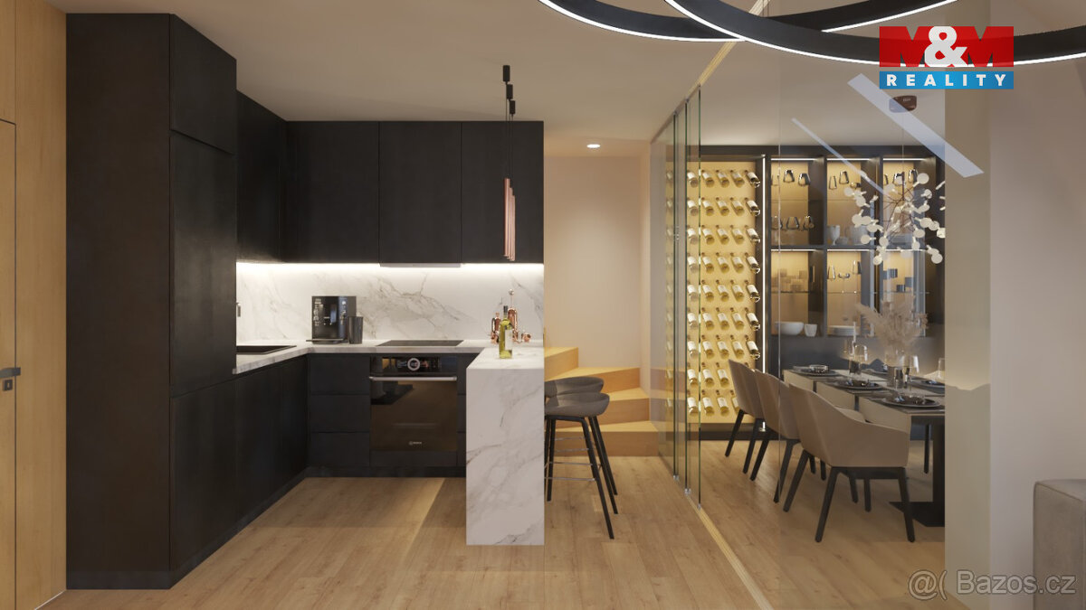 Prodej atypického bytu, 166 m², Praha, ul. Pod třešněmi - 6