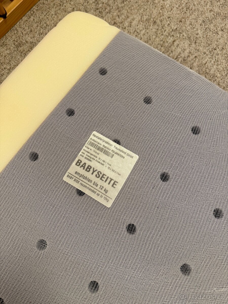 2x kvalitní TRÄUMELAND matrace, 70x140 cm - 6