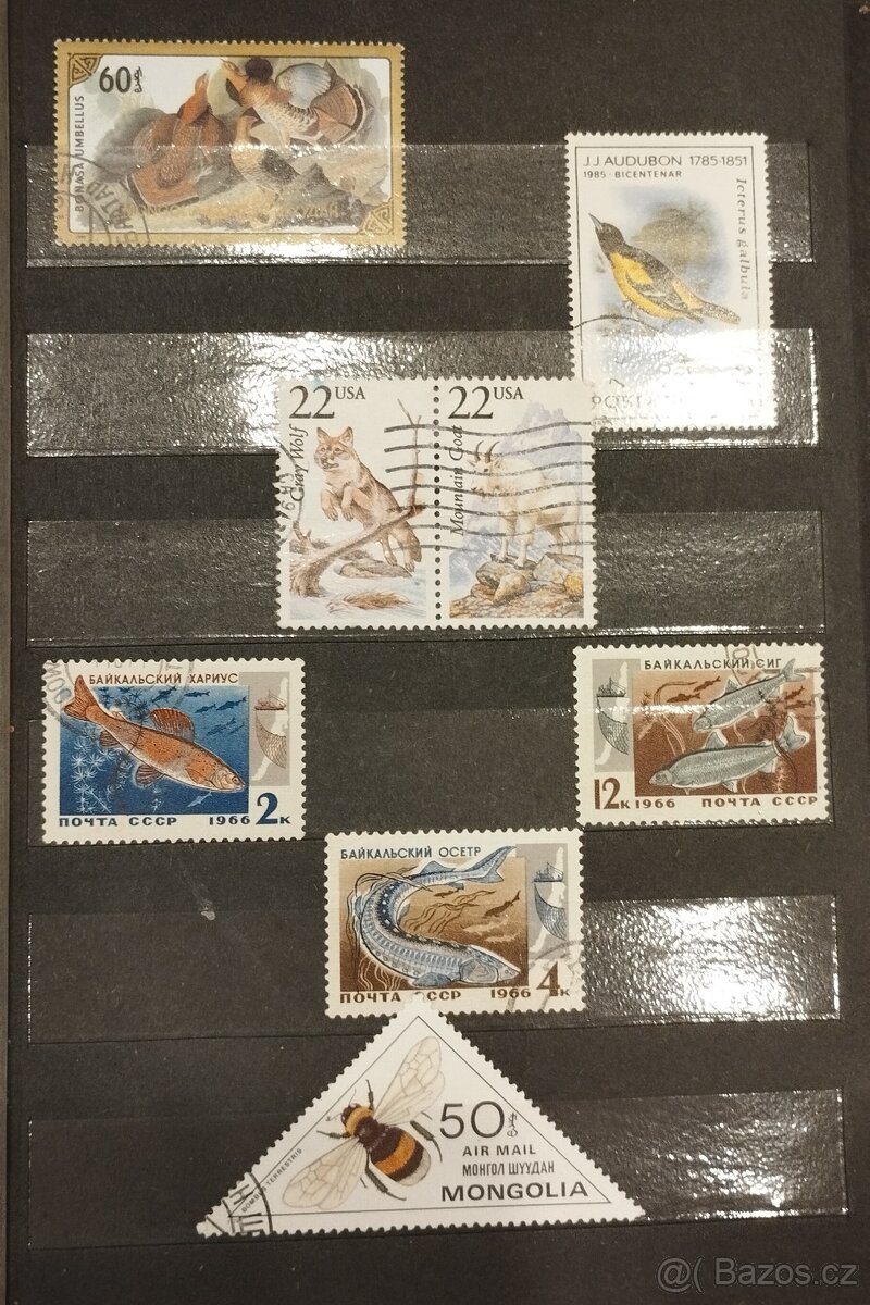 Žbirka známek z dětství Album č3 - 6