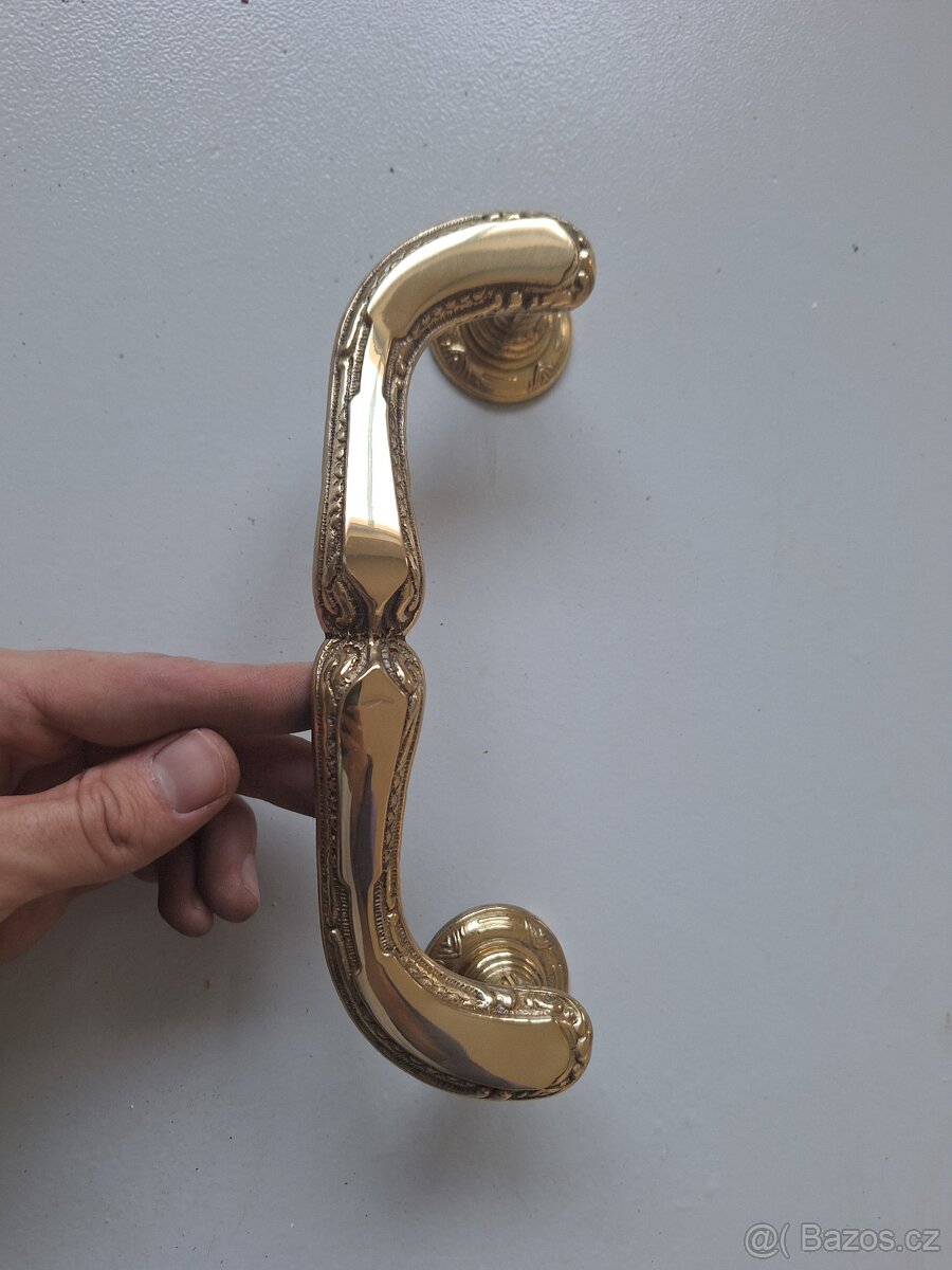 Krásná mosazná madla - více druhů - 6