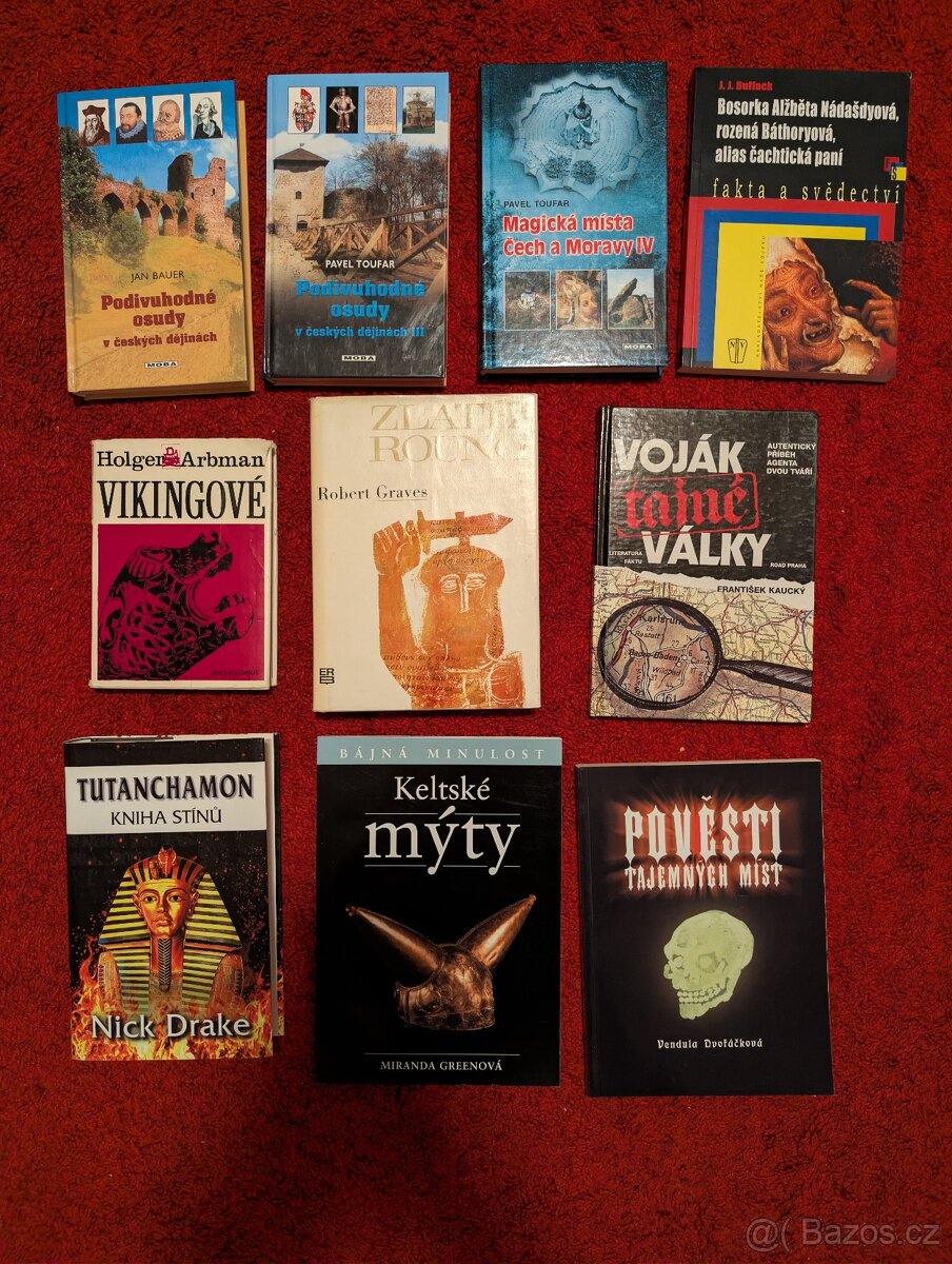 Mix historických románů a historických/historuzjících knih - 6