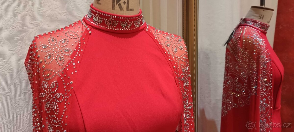 Večerní, plesové šaty vel. 38-40 - 6