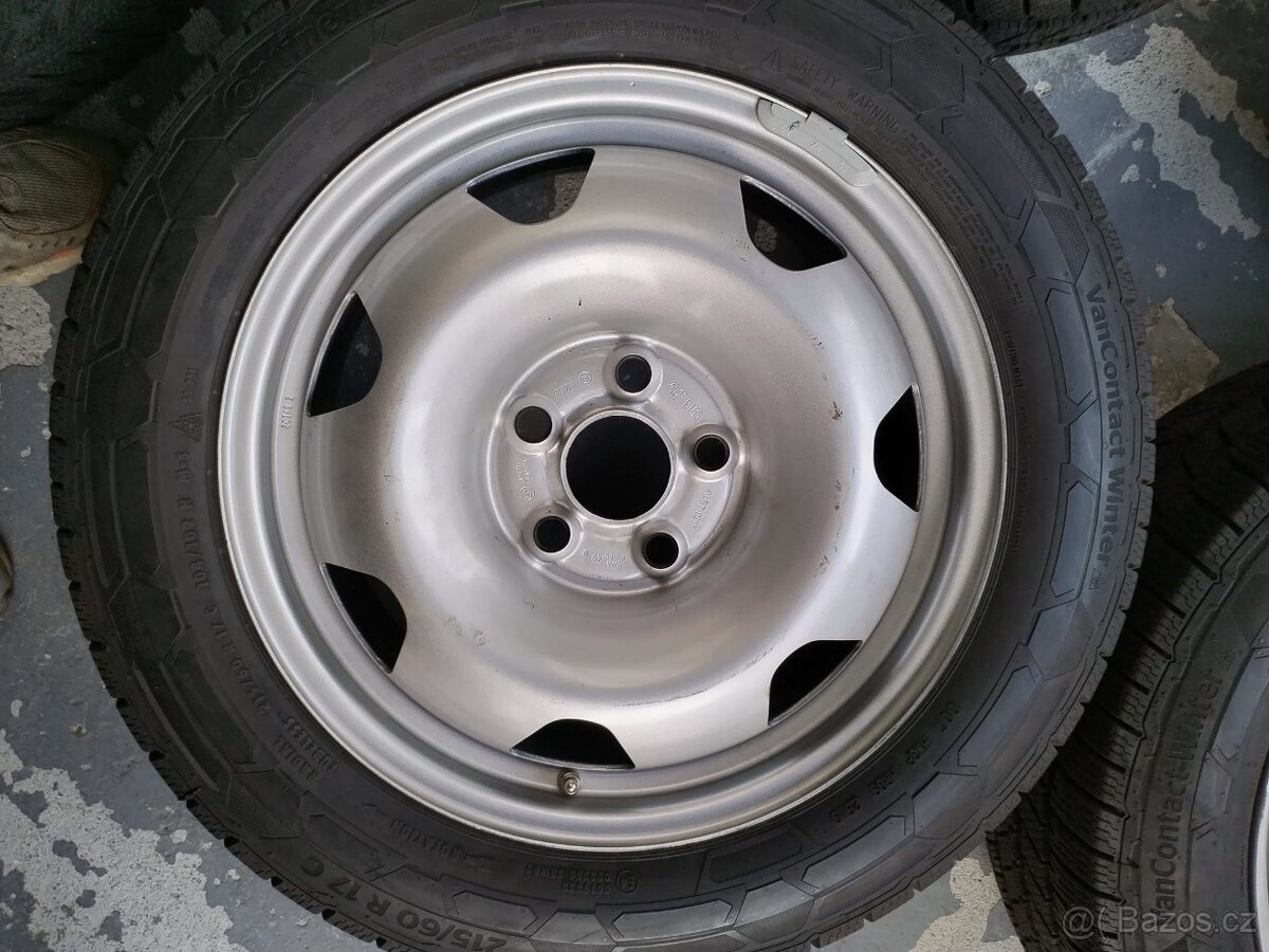 disky VW transporter T5 T6 multivan 215/60/17C zima - 6