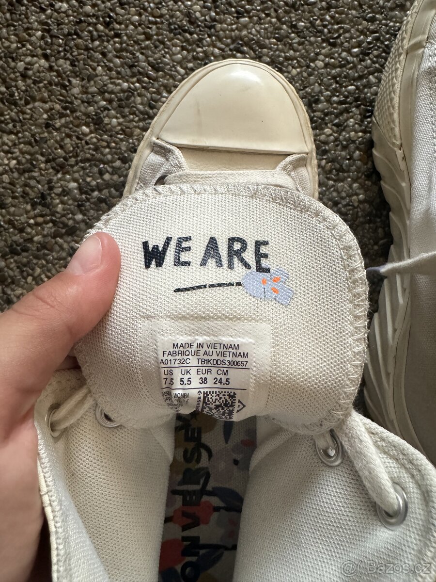 Converse boty na platformě vel. 38 - 6