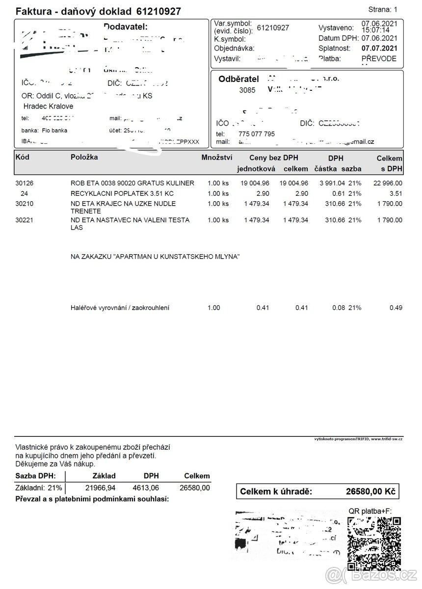 Kuchyňský robot ETA - 6
