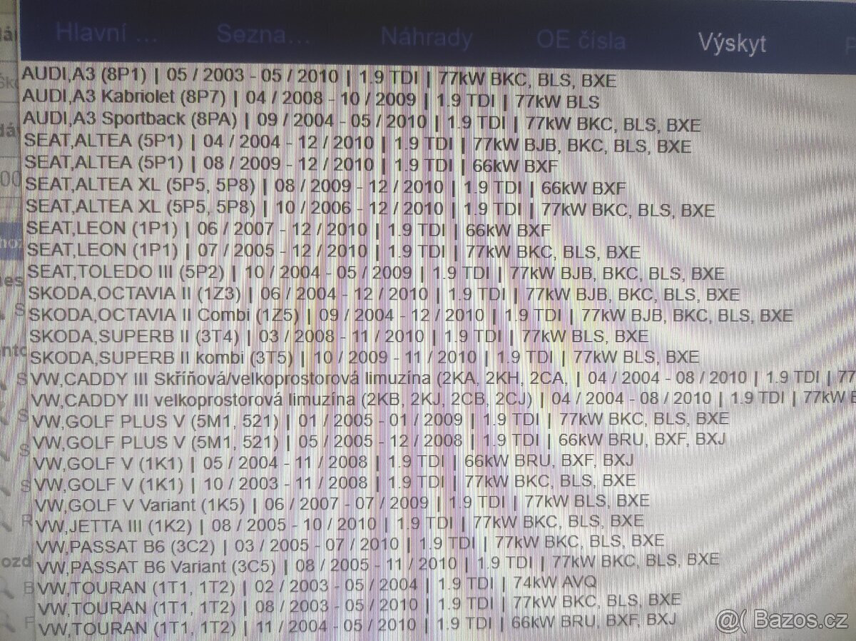 LUK SPOJKA+SETRVAČNIK OCTAVIA 2 1,977KW /NOVA/ - 6