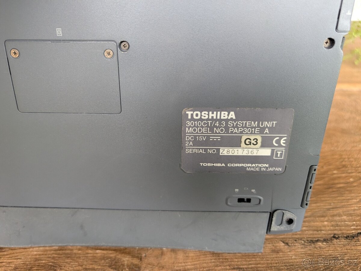 Sběratelský kousek Toshiba Portege 3010CT - 6