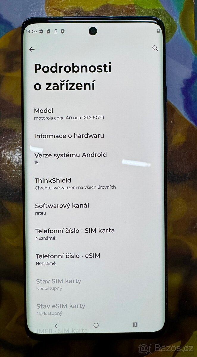 Motorola edge 40 neo 256 Gb - 6