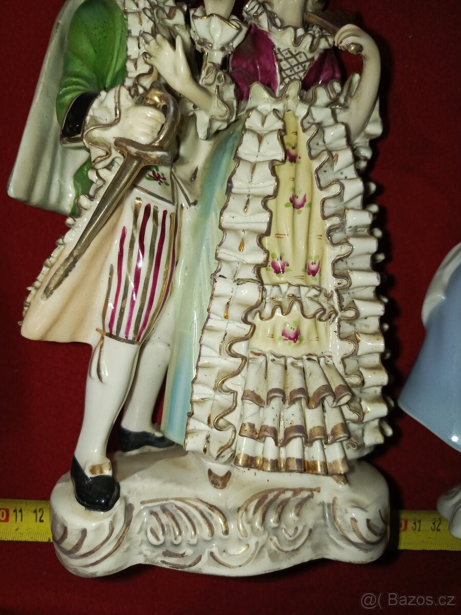 Porcelánové sošky 7 ks zn. Royal Dux atd. - 6