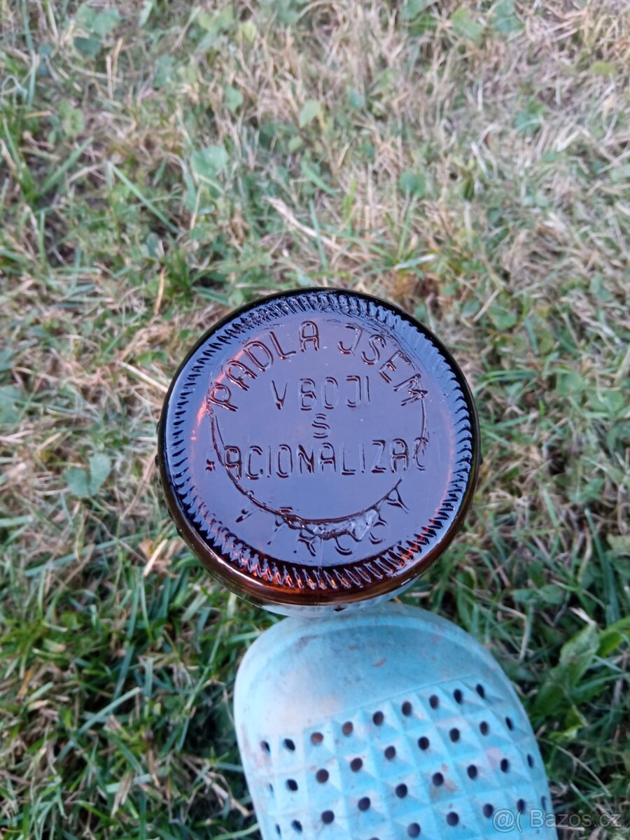 Pivní lahev-poslední lahev Lesní brány - 6