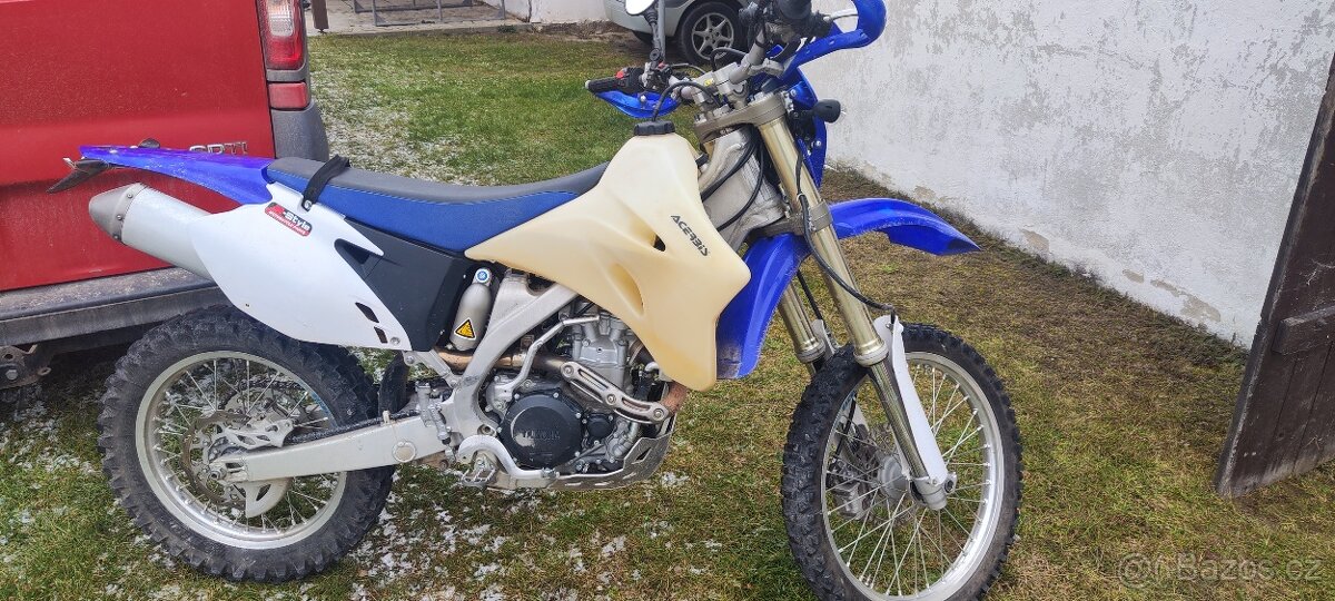 Benzínová nádrž na Yamahu WR - 6
