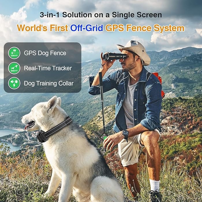 3v1: Výcvikový obojek, GPS neviditelný plot a GPS tracker - 6