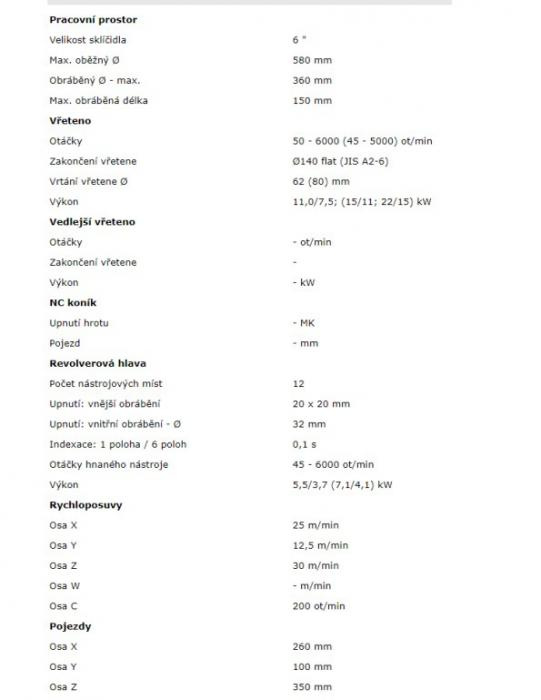 Soustruhy - CNC LB 2000EXII MC - 6