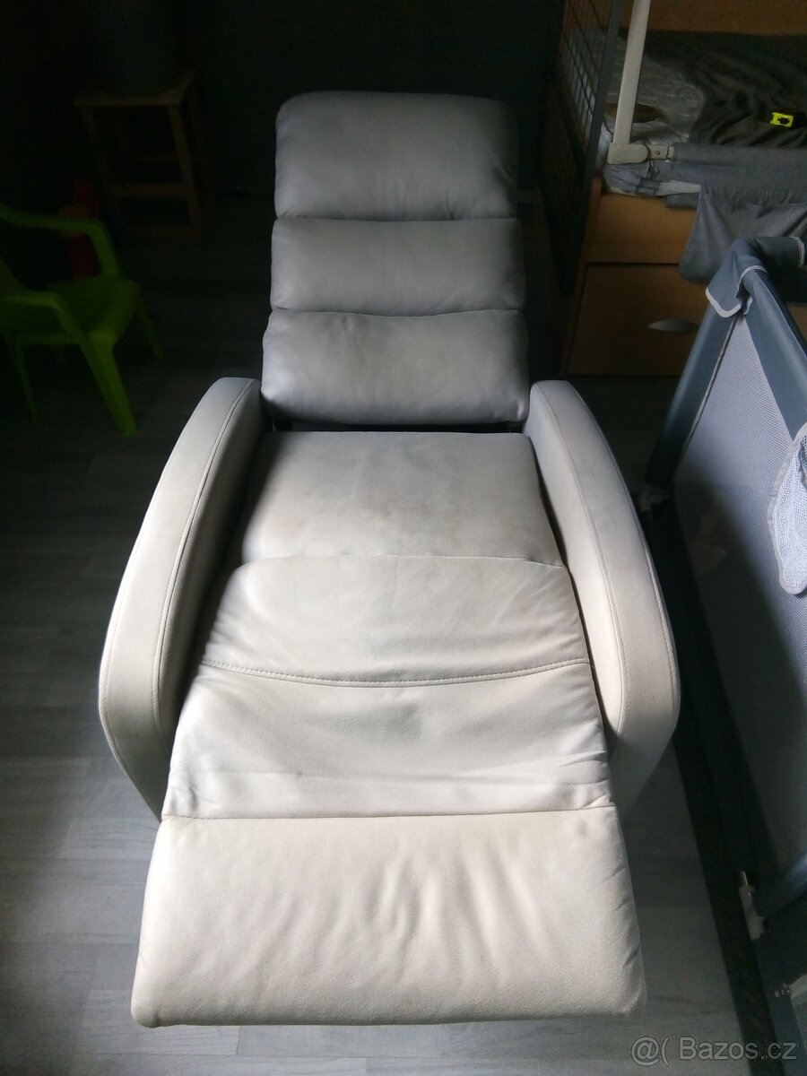 Polohovatelné/relaxační TV křeslo 70x80 + polštáře - 6