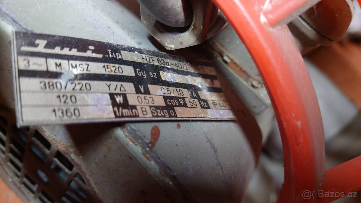 Průmyslový ventilátor nástěnný, rok výroby 1986 - 6