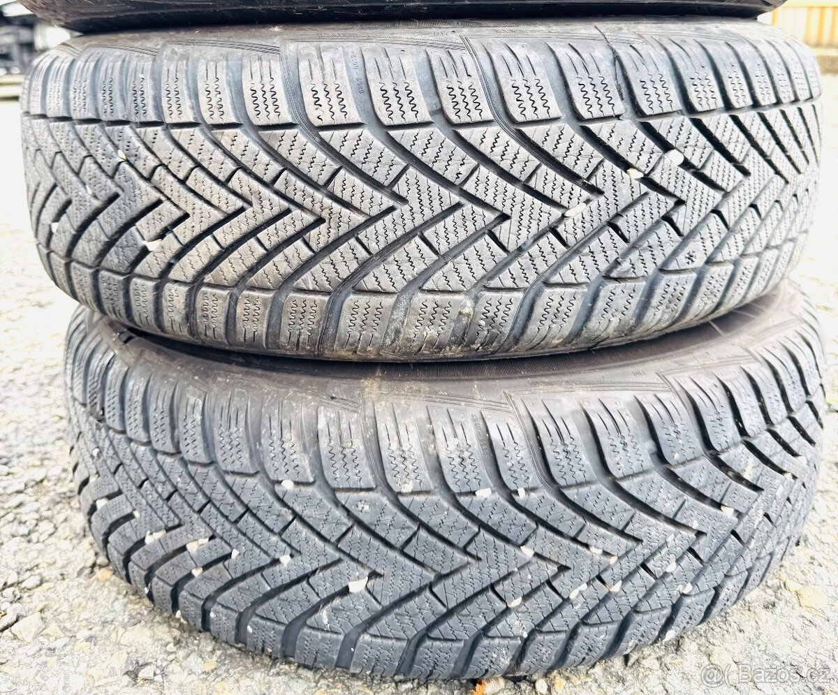 Škoda Fabia 4, VW Polo, sada zimních kol 185/65/15 - 6